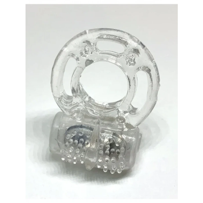 Titreşimli Penis Halkası Şeffaf Renk