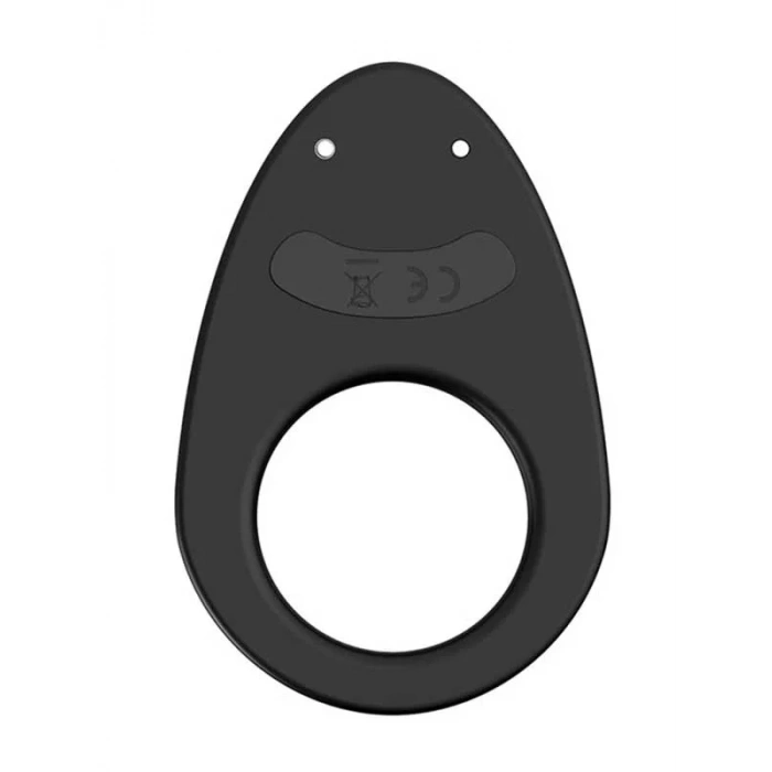 Titreşimli Şarjlı Penis Halkası Siyah