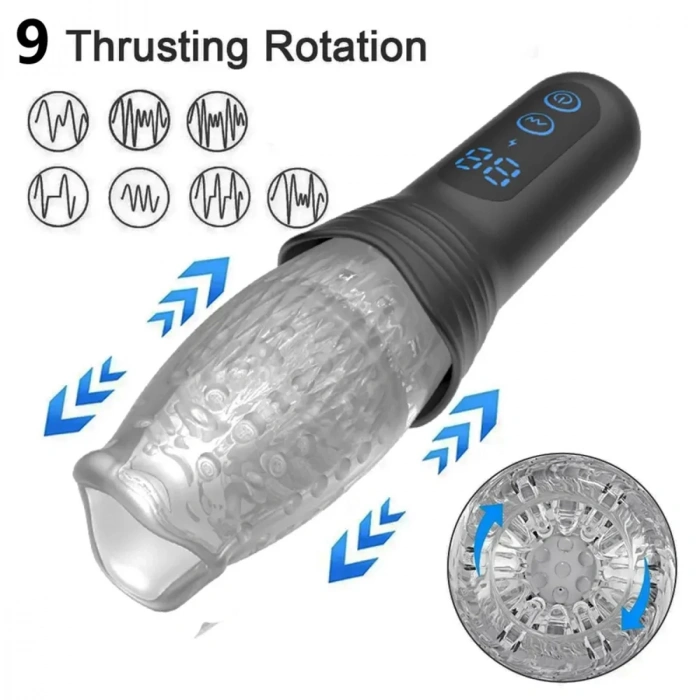 Titreşimli ve Hareketli Mastürbatör