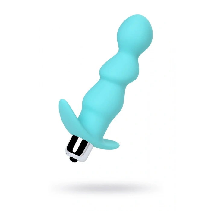 ToDo by Toyfa Bland anal vibratör, silikon, mavi, 12 cm, Ø 2,8 cm