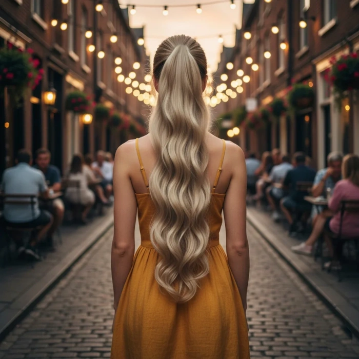 Tokalı Dalgalı At Kuyruğu - Balköpüğü Platin Röfleli