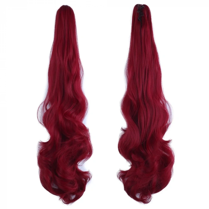 Tokalı Dalgalı At Kuyruğu - Kızıl