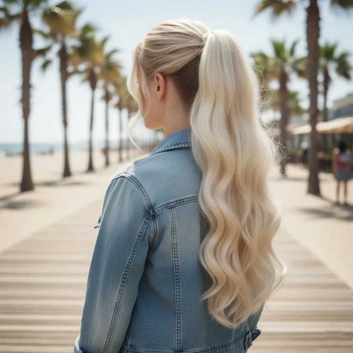 Tokalı Dalgalı At Kuyruğu - Platin