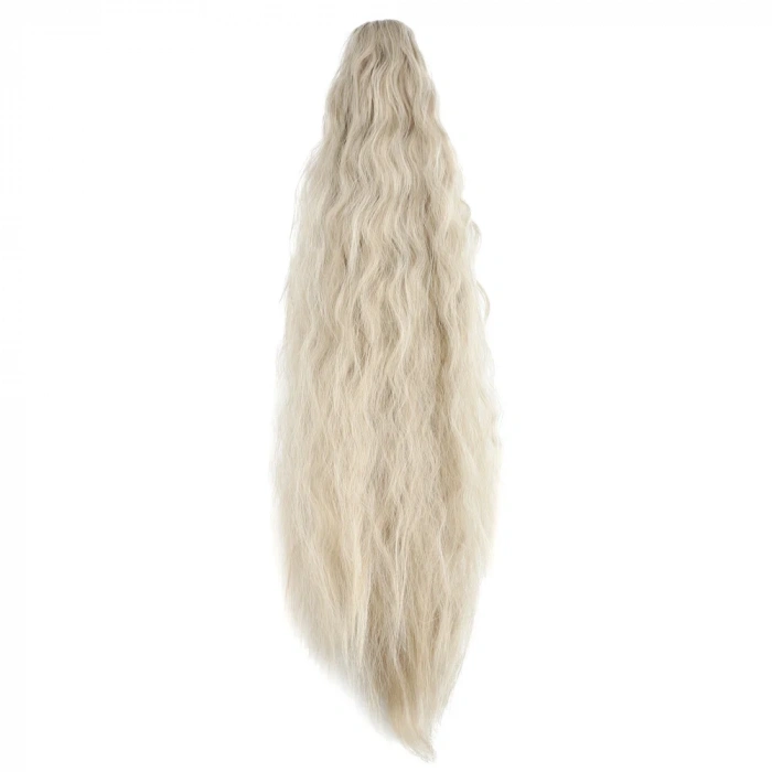 Tokalı Kabarık Dalgalı At Kuyruğu - Balköpüğü Platin Röfleli