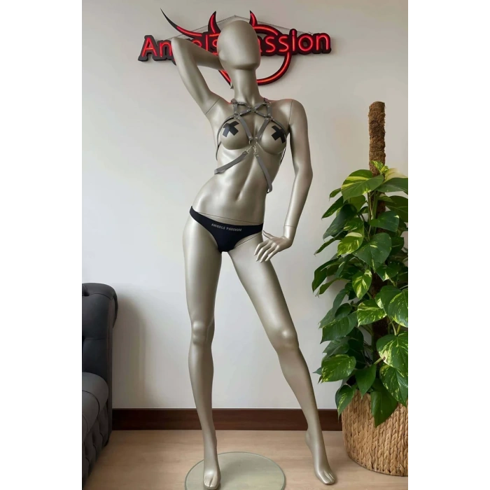 V-Log Elbise Aksesuarları Beyaz Reflektörlü Harness - APFT108