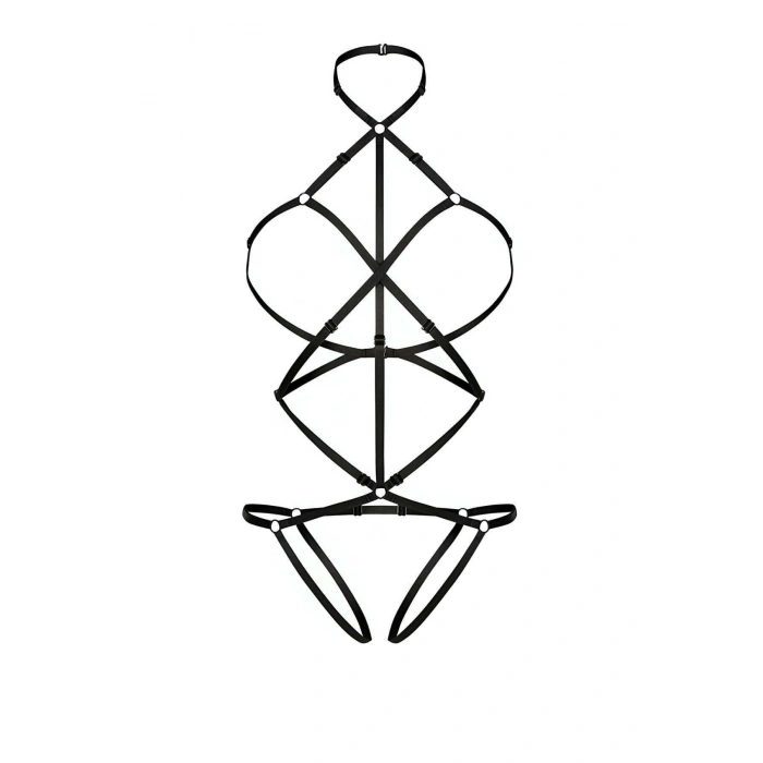 Vücudu Saran Seksi Harness - Brf37