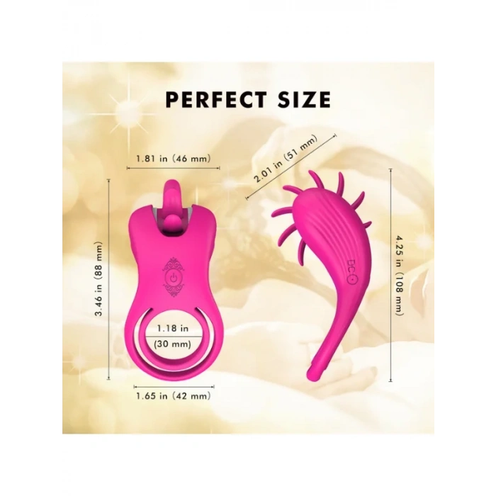 Wind Dönen Sihirli Dil Titreşim Halkası