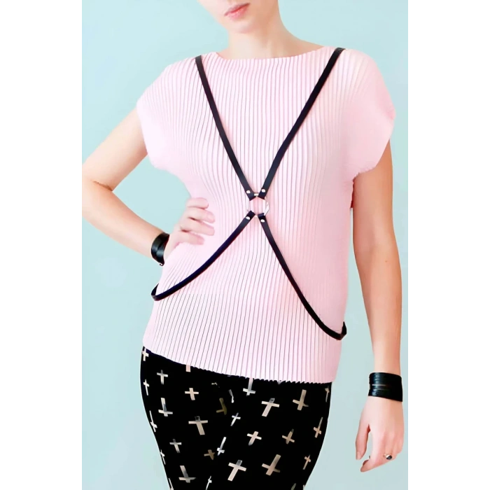 X Detaylı Şık Günlük Harness - APFT176