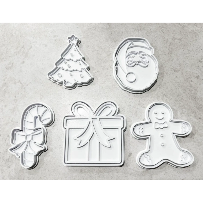 Yılbaşı Temalı Kurabiye Kalıbı – Yeni Yıla Tatlı Bir Başlangıç