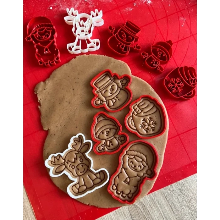 Yılbaşı Temalı Kurabiye Kalıbı – Yeni Yıla Tatlı Bir Başlangıç için