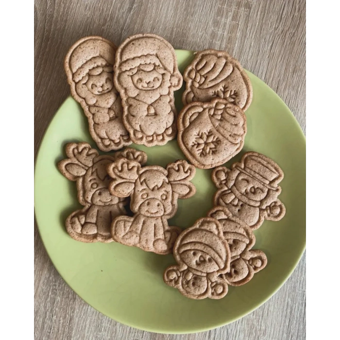 Yılbaşı Temalı Kurabiye Kalıbı – Yeni Yıla Tatlı Bir Başlangıç için