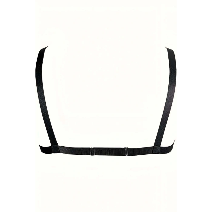 Zincirli Lastik Göğüs Harness - Brf818