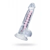 A-Toys by TOYFA  Paret Jel Dildo, TPE, Şeffaf, 18 cm