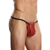 Bacio Fantazi Kımızı Lame Erkek String-Tanga BC4580