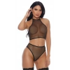 Bacio Fantezi Seksi Transparan Tül Sütyen Kilot Takımı BC9219