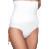Beyaz Yüksek Bel Double Slip Korse