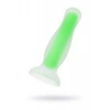 Beyond by Toyfa Mortimer Glow Karanlıkta Parlayan Anal Plug, Silikon, Şeffaf, 12,5 cm