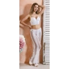 Bralet, Pantolon Ve Slip Takım Ekru
