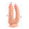 Bromeo Çiftli Kıkırdaklı Gerçekçi Dildo