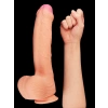Censan 11 İnç Dual Layer Platinum Silicone Cock
