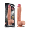 Censan 12 İnç Dual Layered Platinum Silicone Cock