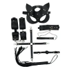 Censan 7 Parça Fetiş Esaret Seti Siyah Kedi Maskeli