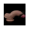 Censan 9.5 İnç Dual Layered Silicone Cock XXL