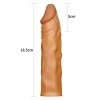 Censan Add 2" Pleasure X Tender Penis Sleeve Brown