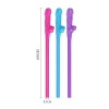 Censan Jokes & Parties Original Willy Straws – Pack of 9 Dildo Pipet