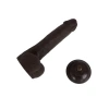 Censan Ultra Gerçekçi 24 Cm Brown Melez Kıkırdaklı Dildo