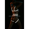 Dansçılar İçin Karanlıkta Parlayan Seksi Harness Takım - APFT453