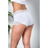 Dantel Detaylı Boxer Beyaz