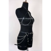 Deri Body Harness, Kadın Deri Fantezi Giyim - APFT1084