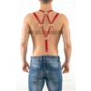 Deri Erkek  Pantolon Askısı, Deri Erkek  Harness - Brfm10