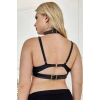 Deri Zincirli Göğüs Harness, Rave Party Aksesuar - APFT945
