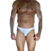 Don Moris Erkek Arkası Metalli Beyaz Tanga