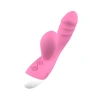 Emişli Curved Rabbit Vibratör Pembe