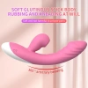 Emişli Curved Rabbit Vibratör Pembe