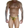 Erkek Arkası Büzgülü Gold Brazillian Slip