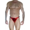 Erkek  Arkası Büzgülü Kırmızı Brazillian Slip