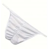 Erkek  Beyaz Büzgülü Slip İç Giyim