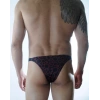 Erkek Daire Desenli Brazillian Slip