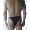 Erkek Daire Desenli Brazillian Slip