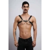 Erkek  Deri Fantazi Göğüs Harness - Brfm8