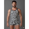 Erkek Desenli Tank Top Boxer Takımı