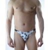 Erkek El Desenli Brazillian Slip İç Çamaşırı