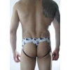 Erkek El Desenli Jockstrap Fantezi İç Giyim