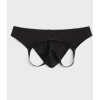 Erkek  Fantazi Siyah Jockstrap İç Giyim