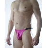 Erkek Fuşya Lame Brazillian Slip İç Giyim