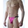 Erkek Fuşya Lame Brazillian Slip İç Giyim